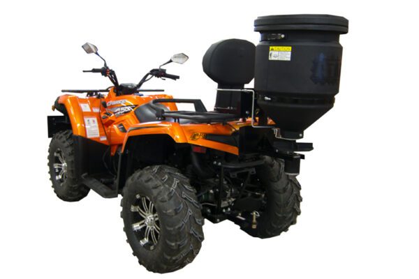 Salz- und Düngerstreuer für ATV / Quad & UTV, universell 12 Volt – Antrieb
