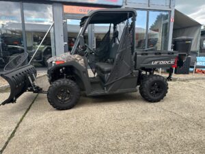 UTV / Side by Side CFMOTO UForce 600 4×4, EPS, 41 PS, 580 ccm , T1B, Frontscheibe inkl. Wischer | Schneeschild 152 cm + Streuer
