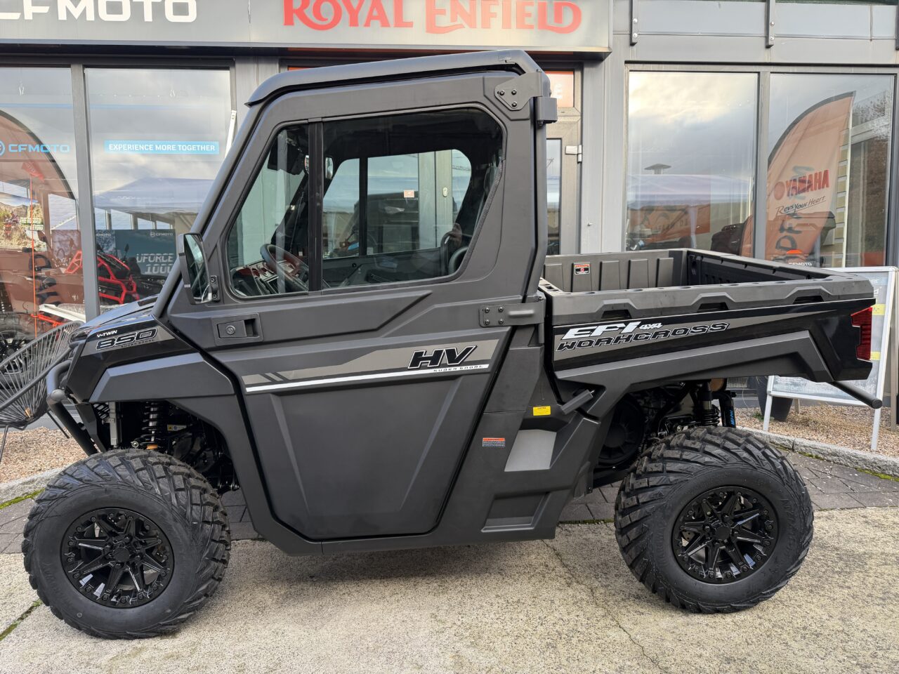 UTV / Side by Side ODES Workcross 800 ltd. V2, 4x4, 60 PS, 800 ccm, Kabine, Heizung, Bumper, LED-Lightbar
