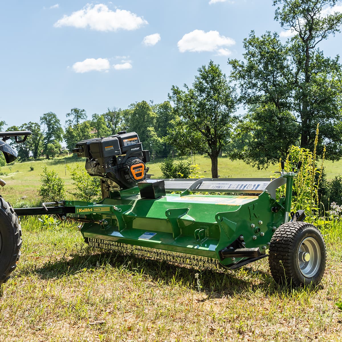 Quad / ATV-Mulcher mit Klappe, QM 150, 15 PS, E-Starter