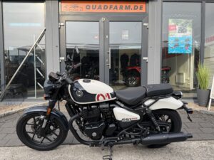Motorrad Royal Enfield Shotgun 650 Stencil White